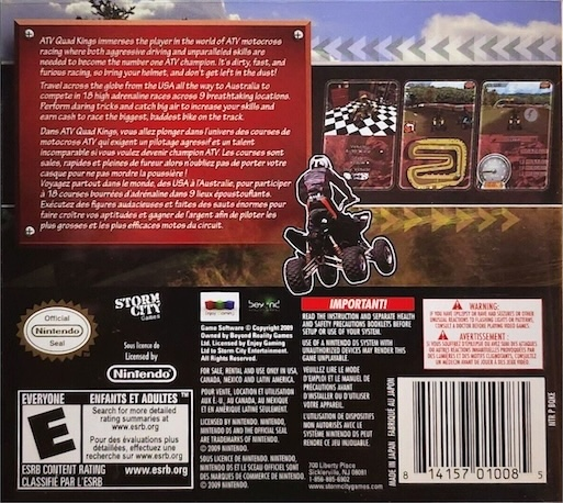 Atv Quad Kings — box-2D-back (US)