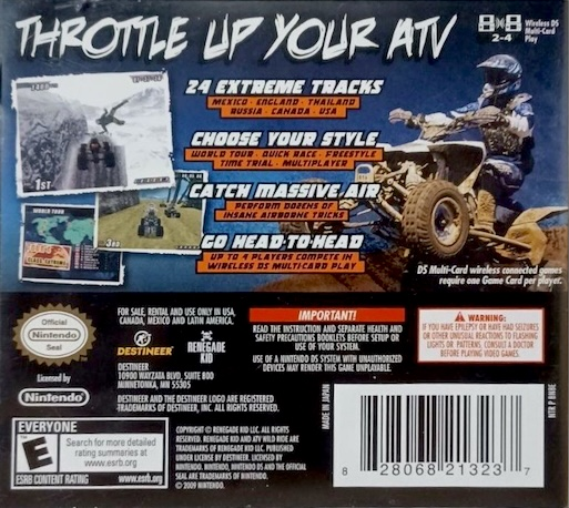 Atv Wild Ride — box-2D-back (US)
