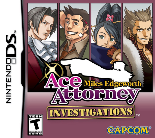 Ace Attorney Investigations - Miles Edgeworth box art