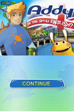 Addy - Do You Speak English — sstitle (WOR)