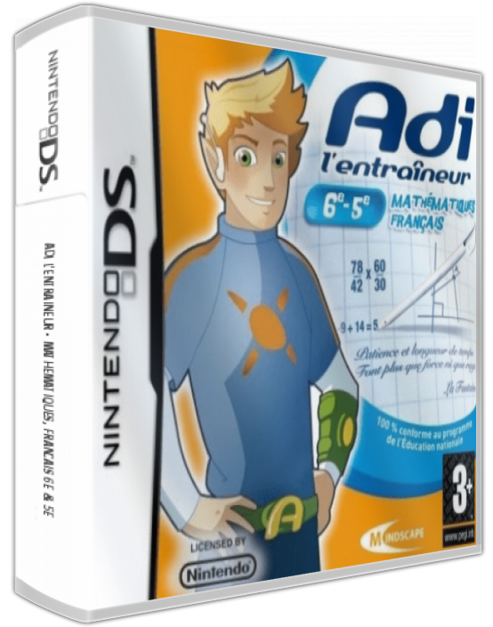 Adi L'entraineur - Mathematiques, Francais 6e And 5e — box-3D (FR)