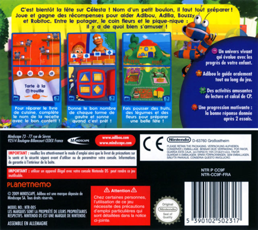 Adibou - Je Joue À Lire Et À Compter - 6-7 Ans — box-2D-back (FR)