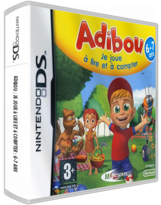 Adibou - Je Joue À Lire Et À Compter - 6-7 Ans — box-3D (FR)