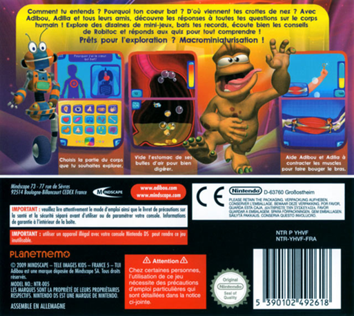 Adibou Aventure - J'explore Le Corps Humain — box-2D-back (FR)