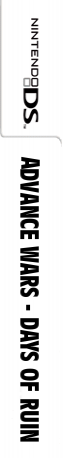 Advance Wars - Dark Conflict — box-2D-side (DE)