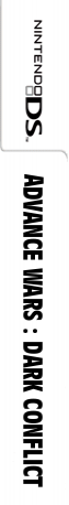 Advance Wars - Dark Conflict — box-2D-side (EU)