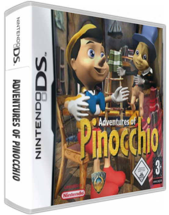 Adventures Of Pinocchio — box-3D (EU)