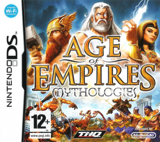 Age Of Empires - Mythologies — box-2D (FR)