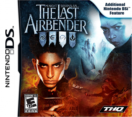 An M. Night Shyamalan Film : The Last Airbender box art