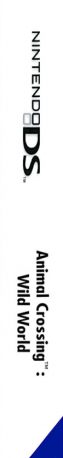 Animal Crossing - Wild World — box-2D-side (DE)
