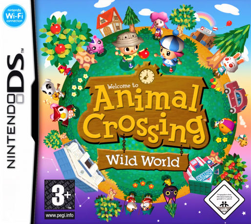 Animal Crossing - Wild World — box-2D (DE)