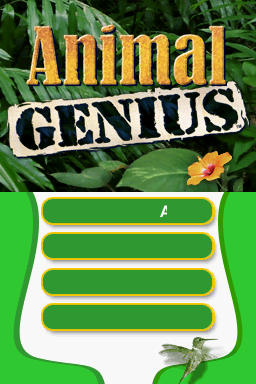 Animal Genius — sstitle (WOR)