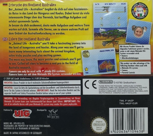 Animal Life - Australia — box-2D-back (EU)