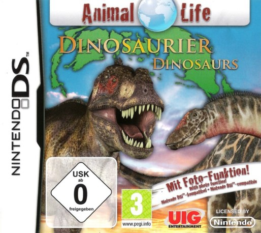 Animal Life - Dinosaurs — box-2D (DE)
