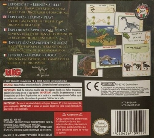 Animal World - Dinosaurs — box-2D-back (EU)