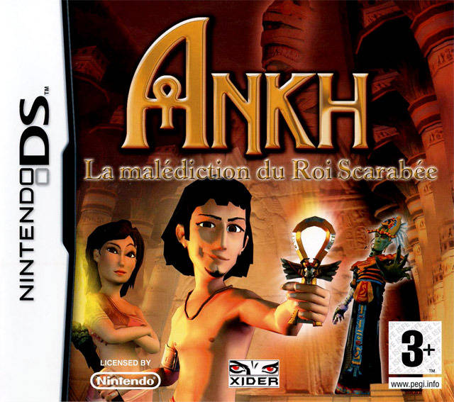Ankh - La Malediction Du Roi Scarabee — box-2D (FR)