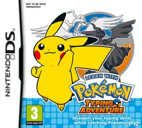Apprends Avec Pokémon - A La Conquête Du Clavier box art