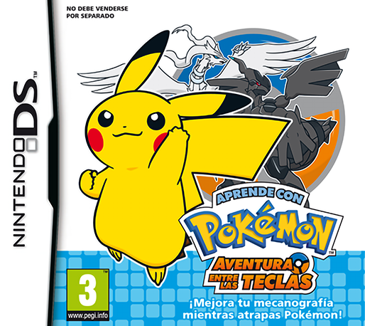Apprends Avec Pokémon - A La Conquête Du Clavier — box-2D (SP)