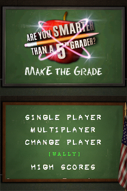 Are You Smarter Than A 5th Grader ? Make The Grade — sstitle (WOR)