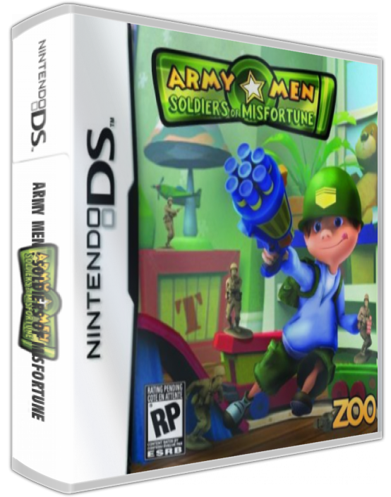 Army Men - Soldiers Of Misfortune — box-3D (US)