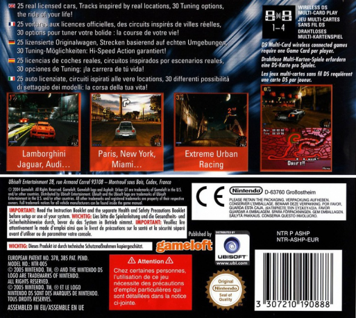 Asphalt - Urban Gt — box-2D-back (EU)