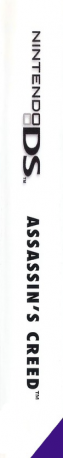 Assassin's Creed - Altair's Chronicles — box-2D-side (DE)