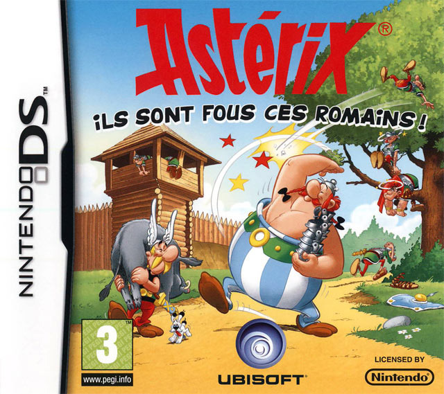 Astérix - Ils Sont Fous Ces Romains ! — box-2D (FR)