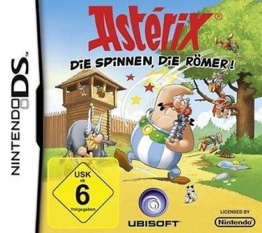 Astérix - Ils Sont Fous Ces Romains ! — box-2D (DE)