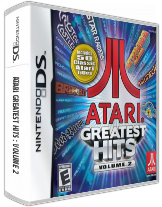 Atari Greatest Hits - Volume 2 — box-3D (US)