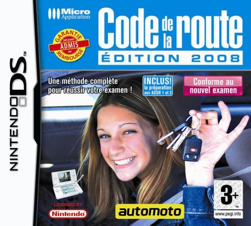 Code De La Route - Edition 2008 box art
