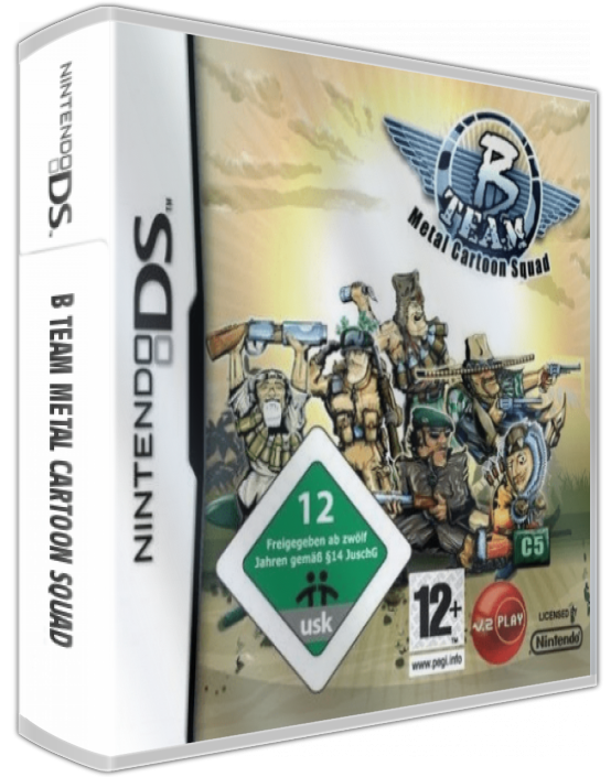 B Team Metal Cartoon Squad — box-3D (EU)