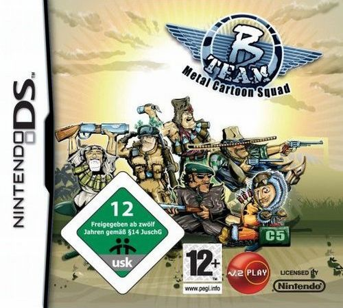 B Team Metal Cartoon Squad box art