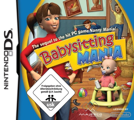 Babysitting Mania — box-2D (DE)