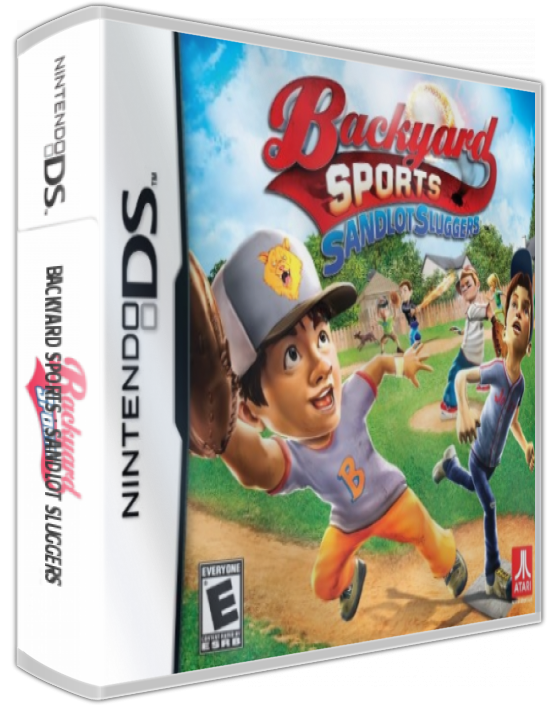 Backyard Sports - Sandlot Sluggers — box-3D (US)