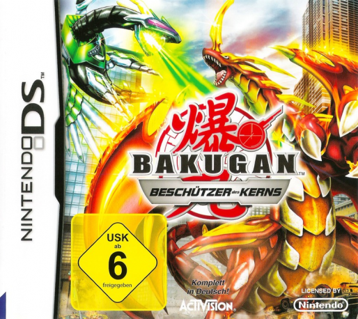 Bakugan Battle Brawlers - Les Protecteurs De La Terre — box-2D (DE)