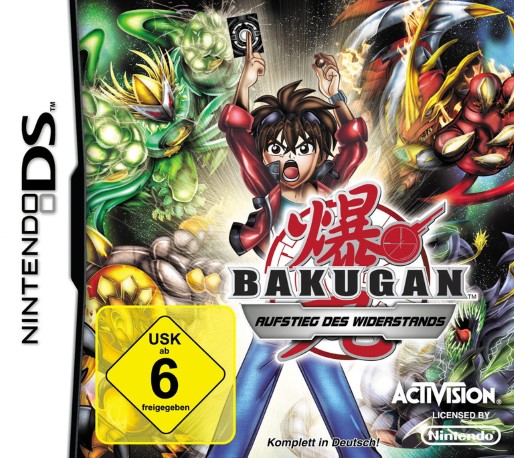 Bakugan - Rise Of The Resistance — box-2D (DE)