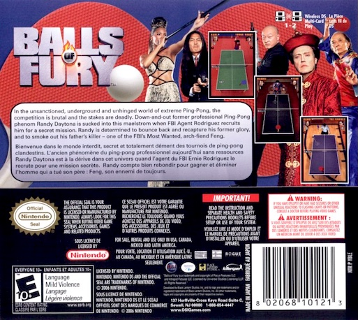 Balls Of Fury — box-2D-back (US)