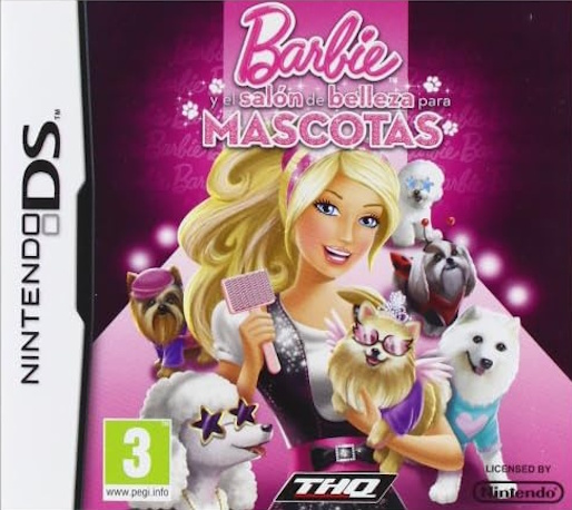 Barbie - Groom And Glam Pups — box-2D (SP)
