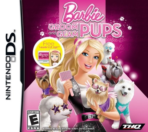 Barbie - Groom And Glam Pups box art