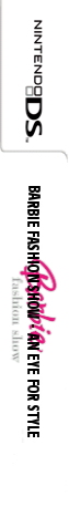 Barbie Fashion Show - An Eye For Style — box-2D-side (US)