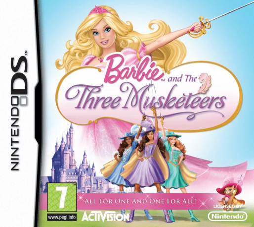 Barbie Et Les 3 Mousquetaires — box-2D (EU)