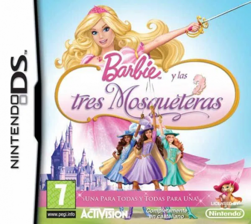 Barbie Et Les 3 Mousquetaires — box-2D (SP)