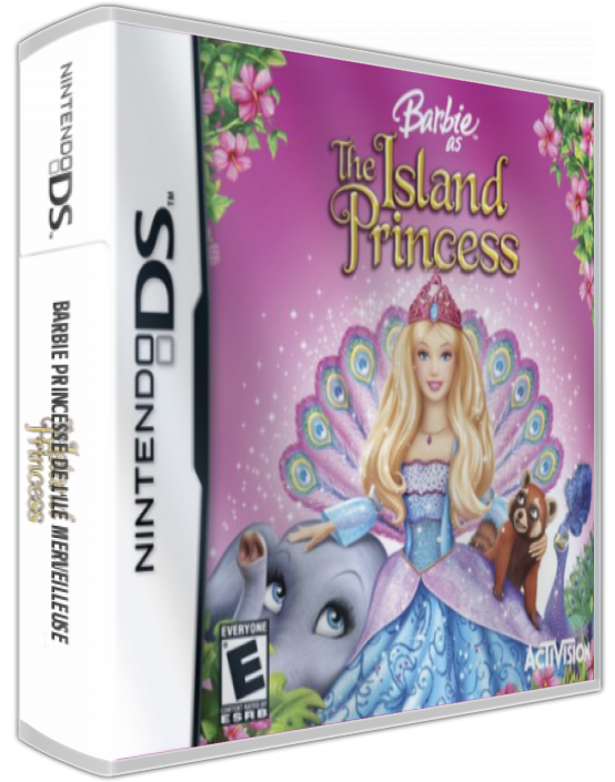Barbie Princesse De L'ile Merveilleuse — box-3D (US)