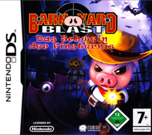 Barnyard Blast - Swine Of The Night — box-2D (DE)
