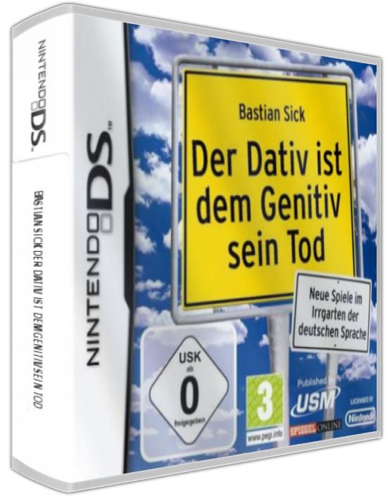 ZZZ(notgame):Bastian Sick Der Dativ Ist Dem Genitiv Sein Tod — box-3D (DE)