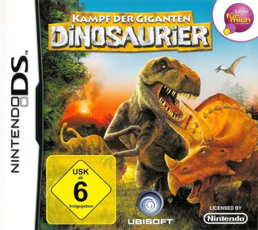 Battle Of Giants - Dinosaurs — box-2D (DE)