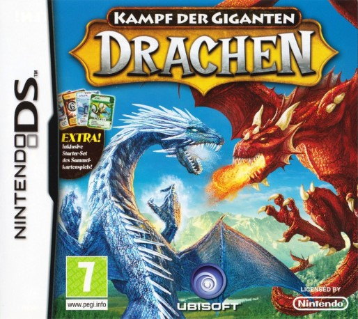 Battle Of Giants - Dragons — box-2D (DE)