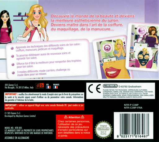 Mon Salon De Beauté — box-2D-back (FR)