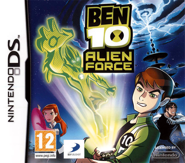 Ben 10 - Alien Force — box-2D (EU)
