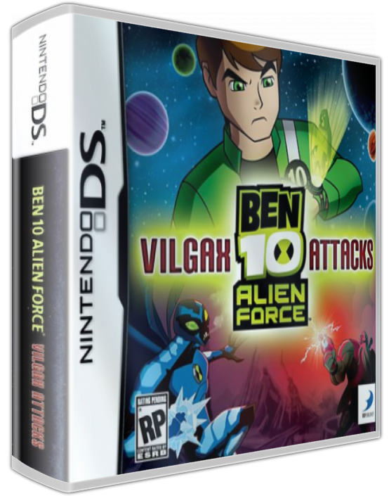 Ben 10 - Alien Force - Vilgax Attacks — box-3D (US)